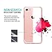 iPhone 8/iPhone 7 Case, ZUSLAB Compact Built-in HD Clear Screen Protector Full-Body Hybrid Protective Cover Crystal PC Back, Impact Resistant Bumper for Apple iPhone 8/iPhone 7 (Rose Crystal/White)
