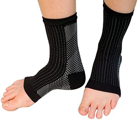 Plantar Fasciitis Ankle Compression Sleeve ! (1 pair) Compression Foot Ankle support sleeve ! Plantar Fasciitis Sock Small/Medium