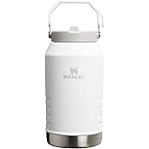 Stanley IceFlow 2.0 Flip Straw Jug with Handle 96 oz | Twist On Lid and Flip Up Straw | Leakproof for Travel and Sports | Insulated Stainless Steel | BPA-Free | Frost