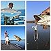 SUDAJI 5 Pcs Fishing Lures Set Fishing Artificial Bait,4.0 Inch Hard Fishing Topwater Lures with 2 Strong Treble Carbon Steel Hooks,Floating Rotating Tail Harb Hishing Lures(L)