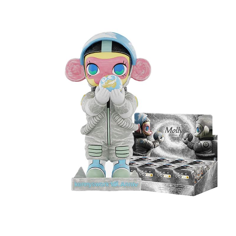 POP MART MOLLY Anniversary Statues Classical Retro Series Figures Whole Set（10Boxes） 2.5inch Premium Design Gifts for Women Fan-Favorite Collectible Blind Box