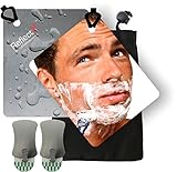 ReflectX Travel Shower Mirror by Mirror On A Rope. Fogless, Shadowless and Shatterproof Shower Mirror Includes a Removable Adhesive Hook and an Adjustible Rope.