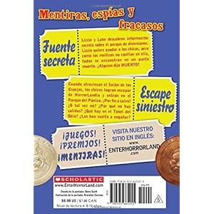 Escalofríos HorrorLandia #11: Escape de Horrorlandia: (Spanish language edition of Goosebumps HorrorLand #11: Escape From HorrorLand) (Spanish Editio