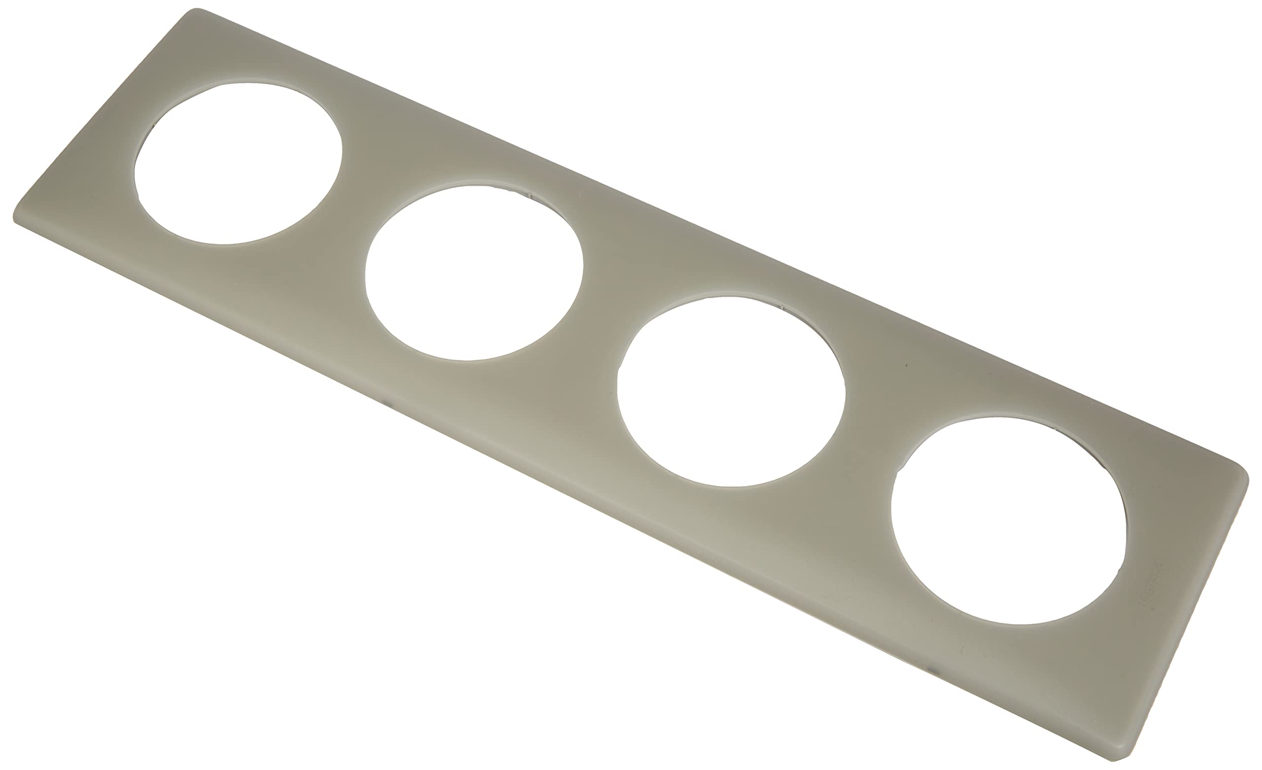 Legrand Céliane2 Plate with One Switch, Grey, LEG98879