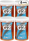 Gatorade G2 Low Calorie Powder Packs Glacier Freeze, 8 - 0.52 Oz Packets (Pack of 4, Total of 32 Packets)