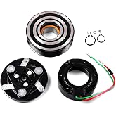 ECCPP AC Compressor Clutch Fit for Honda Civic 1.7L 2.0L 2002-2005 | Fit for Acura EL 1.7L 2001-2005 Fast Cooling AC Clutch Kit