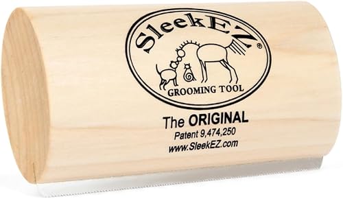 SleekEZ cepillo para perros para el desprendimiento de pelo — Comida para perros