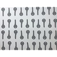 Grey Key Confetti - Key Confetti - Housewarming Confetti - Housewarming Party Decor - New House Party Decor - Key Decorations - House Keys - 200 pieces