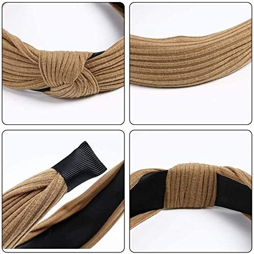 FOLAI Headbands for Women 10 Packs Fabric Hair Band Accessories Elastic Head Wrap Cute Outdoor Hair Accessories - Image 4