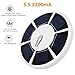 Solar Flag Pole Light, AYY IP65 Waterproof Outdoor Auto Flagpole Lighting Long Lasting Night Light with 26 Super Bright LED Lights for Tent Camping Lawn Patio Garden (White)