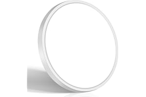 Brightever 7 Inch LED Flush Mount Ceiling Light Fixture, 15W 1600LM, Super Slim 0.67 Inch Small LED Ceiling Light, 5000K Daylight White Ceiling Lamps for Bedroom, Closet, Hallway, Non-Dimmable, 1 Pack
