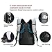Wekine Slim Travel Laptop Backpack Business Anti Theft Computer Bag with USB Charging Port Headphone Hole,Water Resistant Large College Backpack for Students Fits 15.6 in Laptop Notebook MacBook 