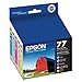 EPSON 77 Claria Hi-Definition Ink Standard Capacity 5 Color Cartridge Combo Pack (T077920) Works with Artisan 50, Photo R260, R280, R380, RX580, RX595, RX680