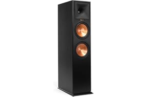 Klipsch RP-280F Reference Premiere Floorstanding Speaker with Dual 8 inch Cerametallic Cone Woofers (Ebony Pair)