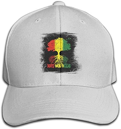 Roots Rock Reggae Snapback Sandwich Cap Ash Baseball Cap Hats Adjustable Peaked Trucker Cap