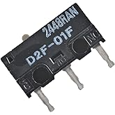 Pack of 4 OMRON D2F-01F Microswitch SPDT Subminiature Compatible Mouse Switch