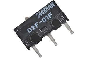Pack of 4 OMRON D2F-01F Microswitch SPDT Subminiature Compatible Mouse Switch