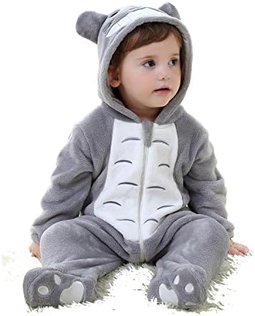 CANDIDO Toddlers' Pajamas Unisex Baby Cosplay Animal Onesie Romper