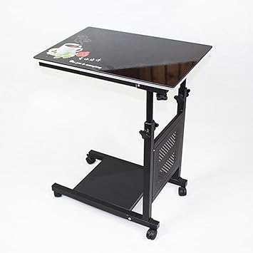 Amazon De Klapptisch Wandmontage Tisch Adjustable Krankenhaus Nachttisch Matratze Nachttisch Rad Und