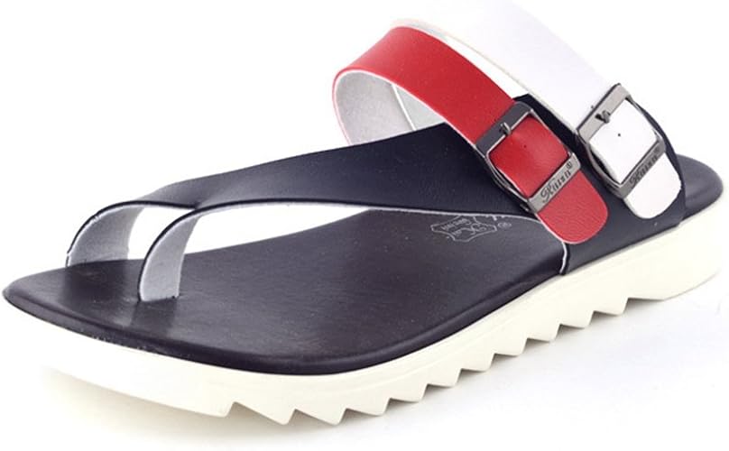 Amazon ドリーマー リゾートサンダル カジュアル メンズ サマーサンダル 夏靴 素足 キレイめ 軽量 滑り止め ファッション 黒白 ブルー シンプル おしゃれ ビーチサンダル 海 ウォーターシューズ 散歩 歩きやすい ３色展開 24 5cmー27cm ビーチサンダル