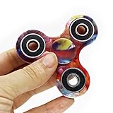 PUNING Fidget Hand Spinner Toy Stress Reducer EDC Focus Toy Relieves ADHD Anxiety Time Killer (C-6Camouflage starry sky)