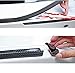 Deals 4.9ft(150cm/1.5m), Universal Environmental-Friendly Rubber Trunk or Rear Roof Lip Spoiler with Glossy Stylish Carbon Fiber Pattern