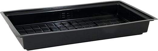 Hydrofarm Hgft24 2 Foot By 4 Foot Black Flood Tray Table Amazon