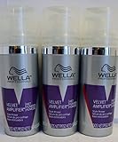 Wella Velvet Amplifier Style Primer 1.88 Oz, (Pack of 3)