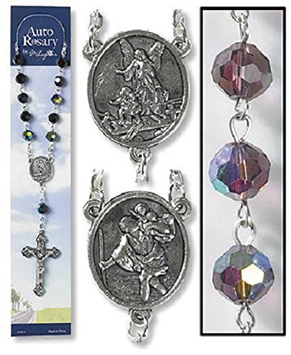 Gifts of Faith Auto Rosary for Car Truck or SUV Crystal Amethyst