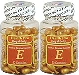2 x Royal Jelly Vitamin-E Skin Oil 90 Gel, Moisture Complex Health Pro Facial Oil Capsules, FRESH Good Product quality!!