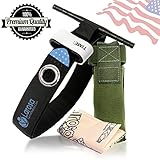 Larosa First Aid Medical Tourniquet - Multiple Gen Tourniquet With Chromed Iron Finger Hole - Tourniquet Holder And Bandana FREE GIFT COMBO