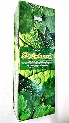 DarshanPatchouli Incense Sticks 120 Sticks in a Six Pack