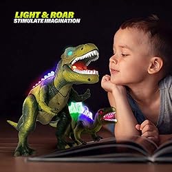 2 Sets Electronic Dinosaur Toy,BFUNTOYS Remote