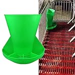 Arzja Abbeveratoio Ciotola per Suinetti Maiale Attrezzatura con Muro Spesso Sospeso Tavolo Mangiatoia