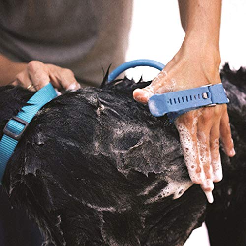 SuperUS Pet Bathing Brush Pet Dog Cat Shower Bathing Brush Tool Water Sprayer Head Sprinkler Hair Washer