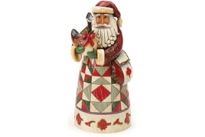 Jim Shore Heartwood Creek from Enesco Canadian Santa Figurine 7.25 IN