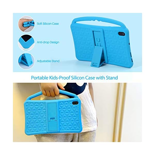 Kids Tablets 7 Inch IPS HD Display QuadCore Android 10.0 Pie Tablet PC for Kids GMS Certificated 2GB RAM 32GB ROM WIFI…