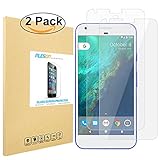 Google Pixel XL Screen Protector [2-PACK], PLESON Google Pixel XL Tempered Glass Screen Protector,Case Friendly/2.5D Glass/HD [Not Full coverage] Screen Protector for Google Pixel XL-Lifetime Warranty