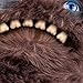 Fugglers, Funny Ugly Monster, 9 Inch Gnawing Terror (Brown) Plush Creature with Teeth, for Ages 4 and Up