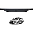 Powerty Cargo Cover for 2011-2016 2017 Lexus CT200h Accessories Trunk Cover Retractable Trunk Shielding Shade Cargo Luggage Cover Black