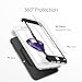 Spigen Thin Fit 360 Designed for Apple iPhone 7 Plus Case (2016) 2 Tempered Glass Screen Protectors Included - Black