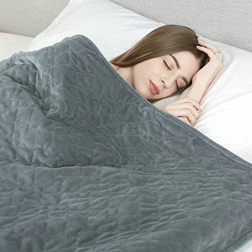 Sensory weighted blanket adult by weighted idea for ins…
