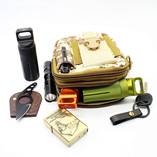 EKLOEN Orange Waterproof Capsule Tube - Military-Grade Survival Pill Container For Outdoor & EDC - View #4