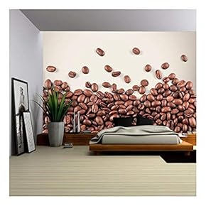 Coffee. - Removable Wall Mural | Self-Adhesive Large Wallpaper - 66x96 inches