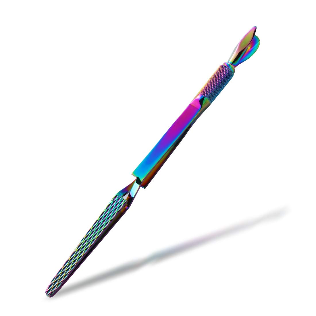 3 Way Magic Multi-Functional Manicure Pedicure C-curve Pinching Tool Cuticle Pusher Nail Art Pincher for Acrylic UV Gel Nails, NAT176 (Colorful): Beauty
