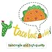 Glitter Taco Bout A Baby Banner
