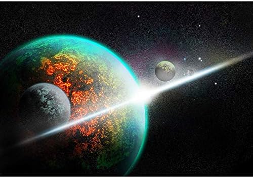 LanimioLOX Space - Removable Wall Mural | Self-Adhesive Large Wallpaper
