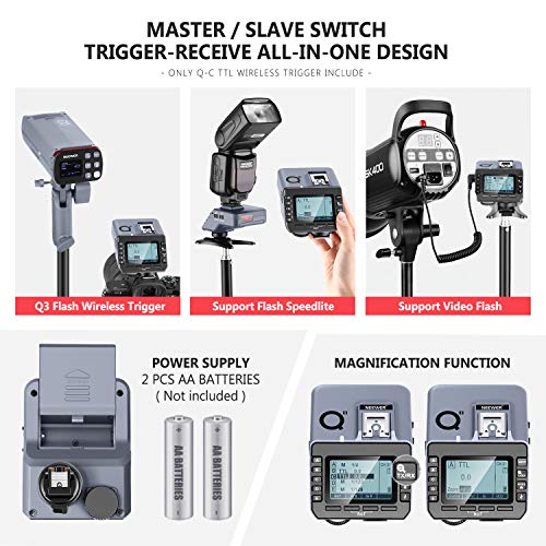 Neewer QS TTL Wireless Flash with Sony Mirrorless