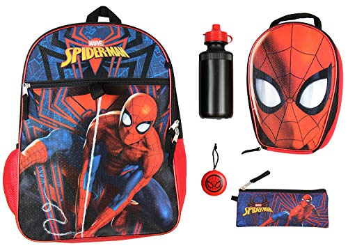 spiderman school bolsa set