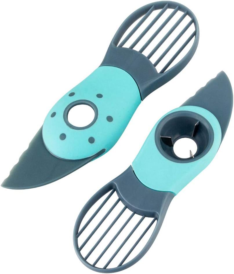 (2 Pack) Kitchen Avocado Tool,3in1 Multifunction Avocado Cutter Tool